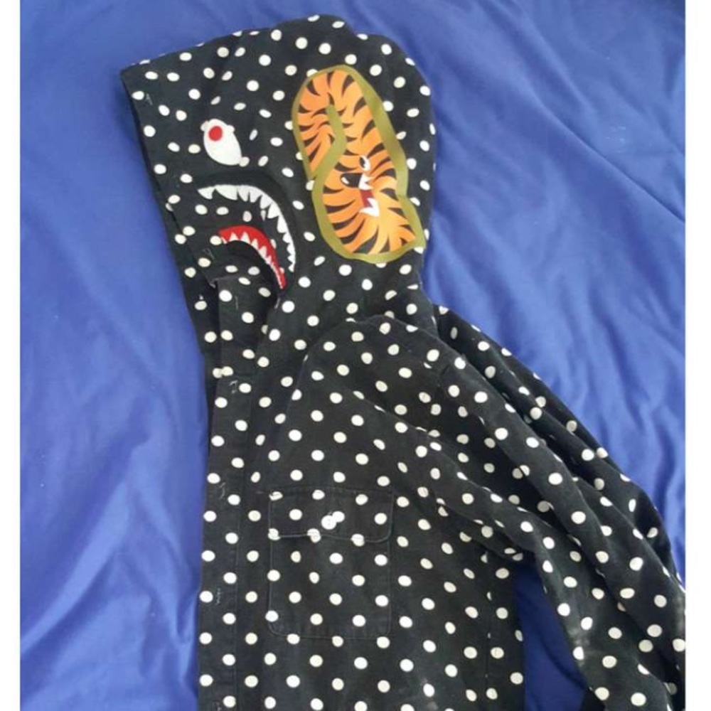 Bape button up shirt